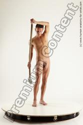 Standing reference poses of Blake